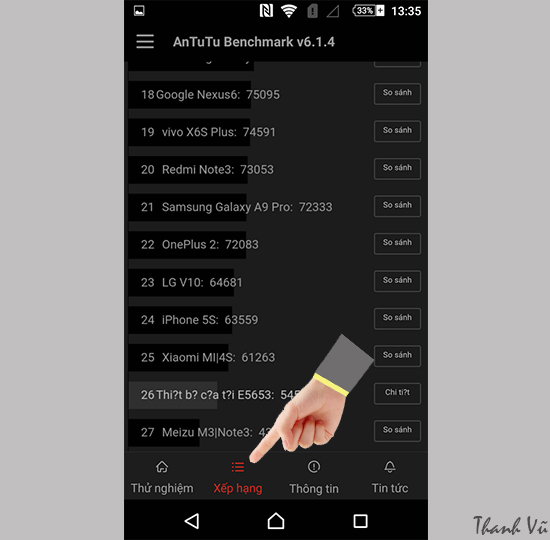 Huong dan test Antutu tren Sony Xperia M5 Single Sim 4